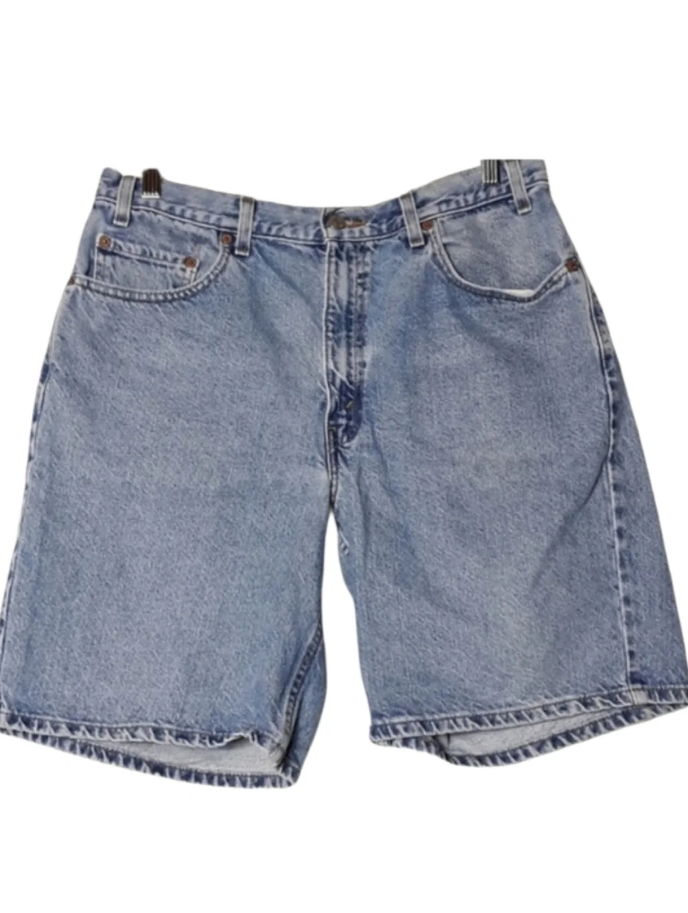 Levi's 550 Relaxed Fit Denim Blue Jean Shorts SZ 36